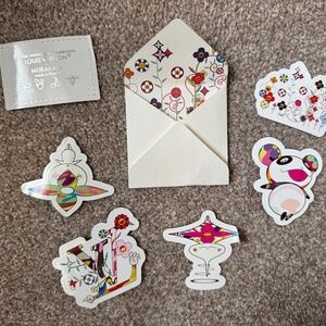 Louis Vuitton x Takashi Murakami 20th Anniversary Sticker Set - AUTHENTIC!